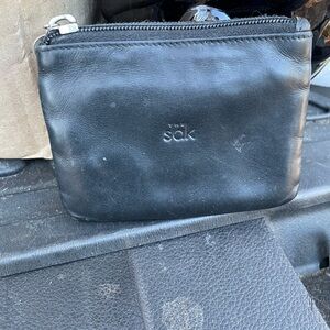 The Sak Black Leather Men's Wallet